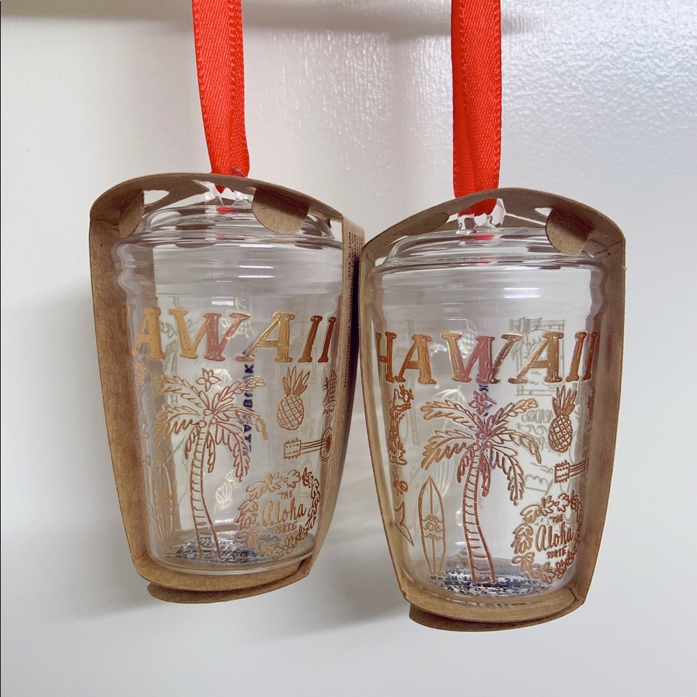Starbucks ornament Hawaii edition 2021 bundle